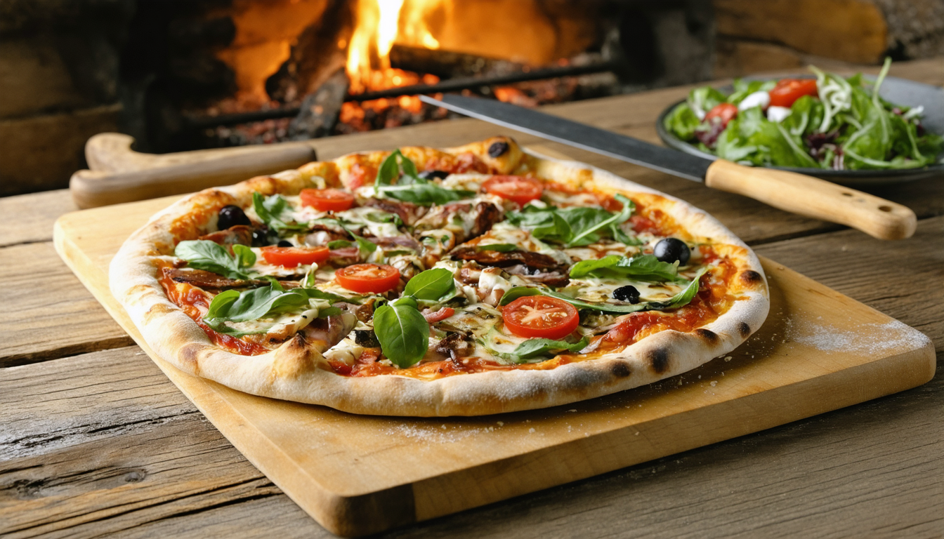 découvrez notre recette de pizza raclette, une délicieuse création gourmande pour les amateurs de fromage fondant et de saveurs réconfortantes.