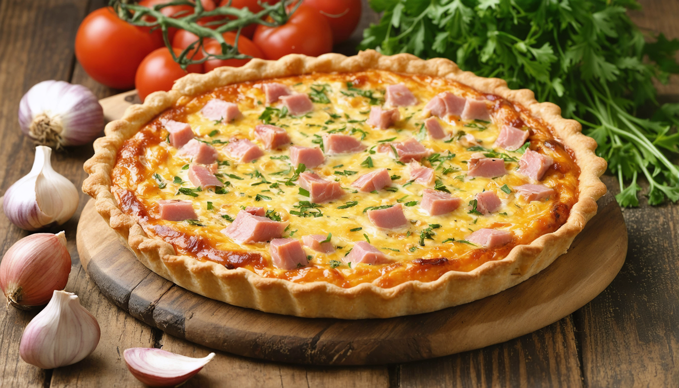 découvrez notre recette rapide et simple de quiche sans pâte au jambon, idéale pour un repas délicieux et convivial en toute simplicité.