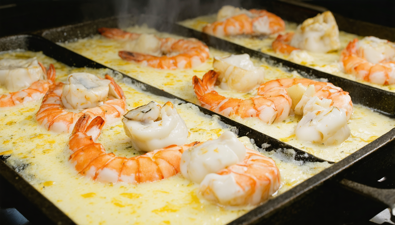 découvrez notre recette gourmande de raclette de la mer, alliant saveurs iodées et convivialité pour un repas original et délicieux.