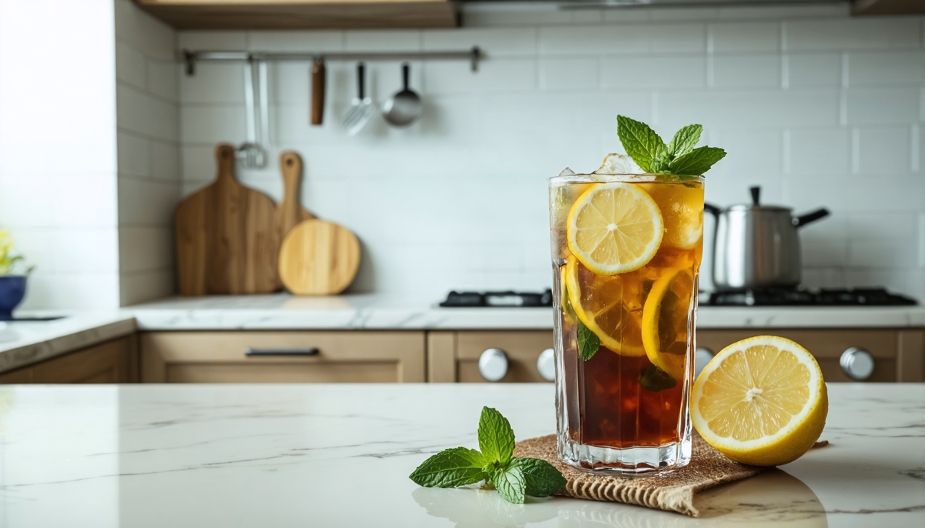 découvrez une recette simple et rapide pour préparer un ice tea maison rafraîchissant et économique, idéal pour les journées chaudes.