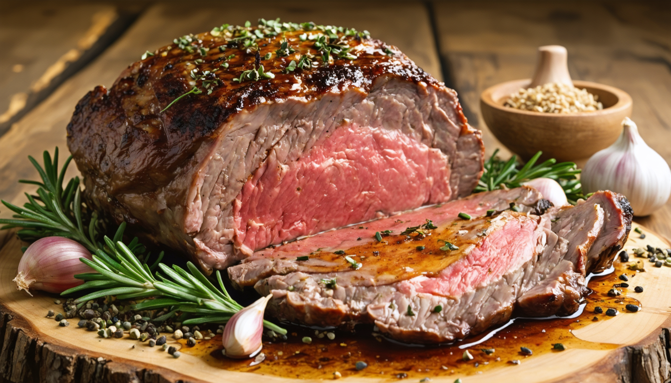découvrez notre recette incontournable de rôti de veau fondant et parfumé, cuit à basse température pour une tendreté exceptionnelle et des saveurs délicates.