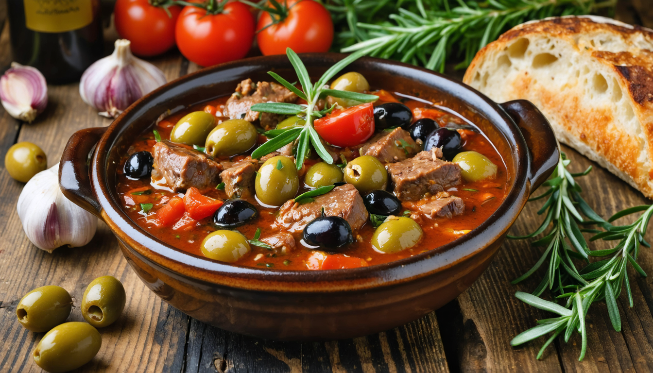 découvrez le sauté de veau aux olives à la corse, un plat traditionnel qui vous emmène au cœur des saveurs authentiques et ensoleillées de la méditerranée.