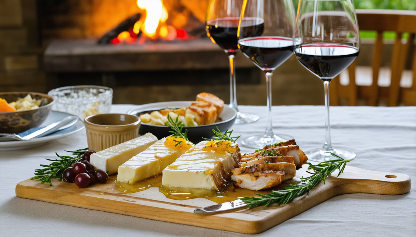 découvrez une recette originale de raclette au chèvre, poulet et miel, alliant douceur et gourmandise pour un repas convivial et savoureux.