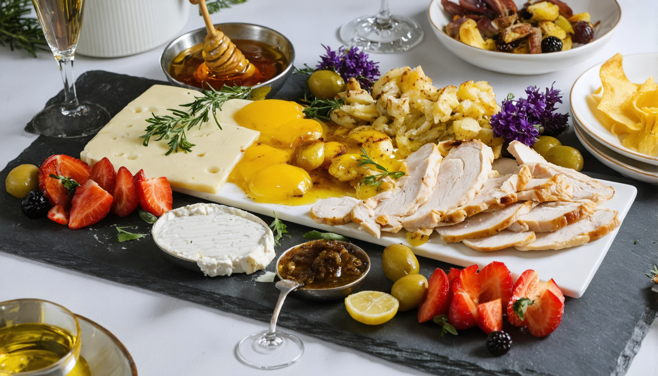 découvrez une recette originale de raclette au chèvre, poulet et miel, alliant douceur et gourmandise pour un repas convivial et savoureux.