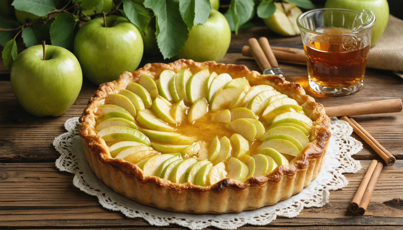 découvrez la recette authentique de la tarte normande aux pommes, une douceur traditionnelle qui allie pommes fraîches, crème onctueuse et pâte croustillante pour un véritable voyage gourmand.