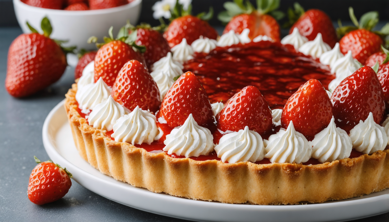 découvrez notre recette facile et gourmande de tarte aux fraises sans cuisson, idéale pour un dessert rapide et délicieux à savourer sans attendre !