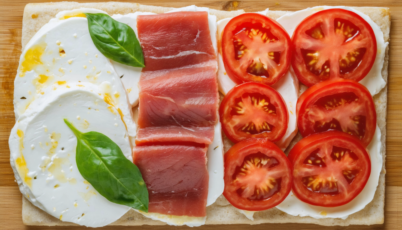 découvrez notre recette rapide et savoureuse de tarte express à la tomate, thon et mozzarella, parfaite pour un repas maison délicieux en quelques minutes.