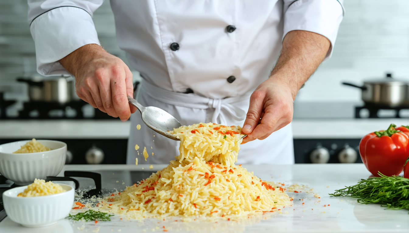 découvrez notre risotto revisité, sans vin ni crème, pour une saveur encore plus délicieuse et originale que la recette traditionnelle.