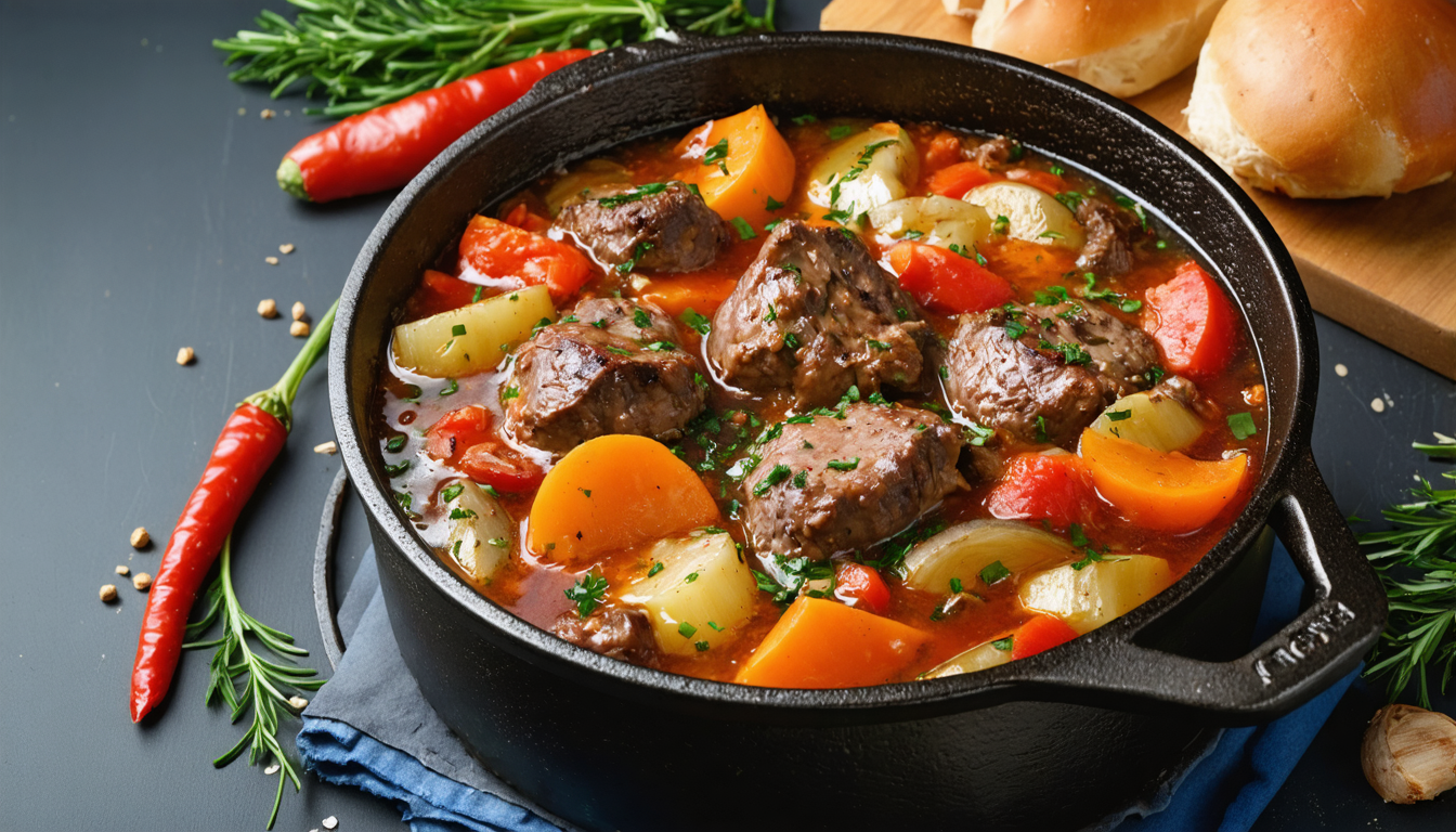 découvrez la recette du veau mijoté aux légumes, un plat classique et réconfortant aux saveurs authentiques, parfait pour un repas savoureux en famille.