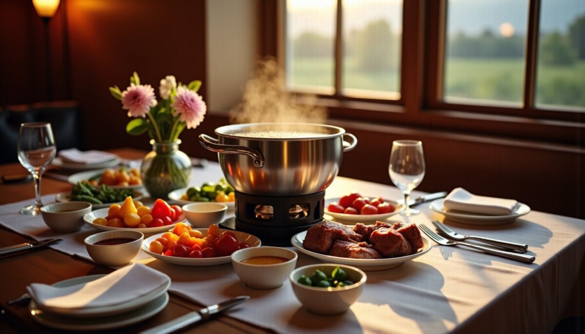 Découvrez la Fondue Bourguignonne au Bouillon : Une Recette Authentique et Délicieuse