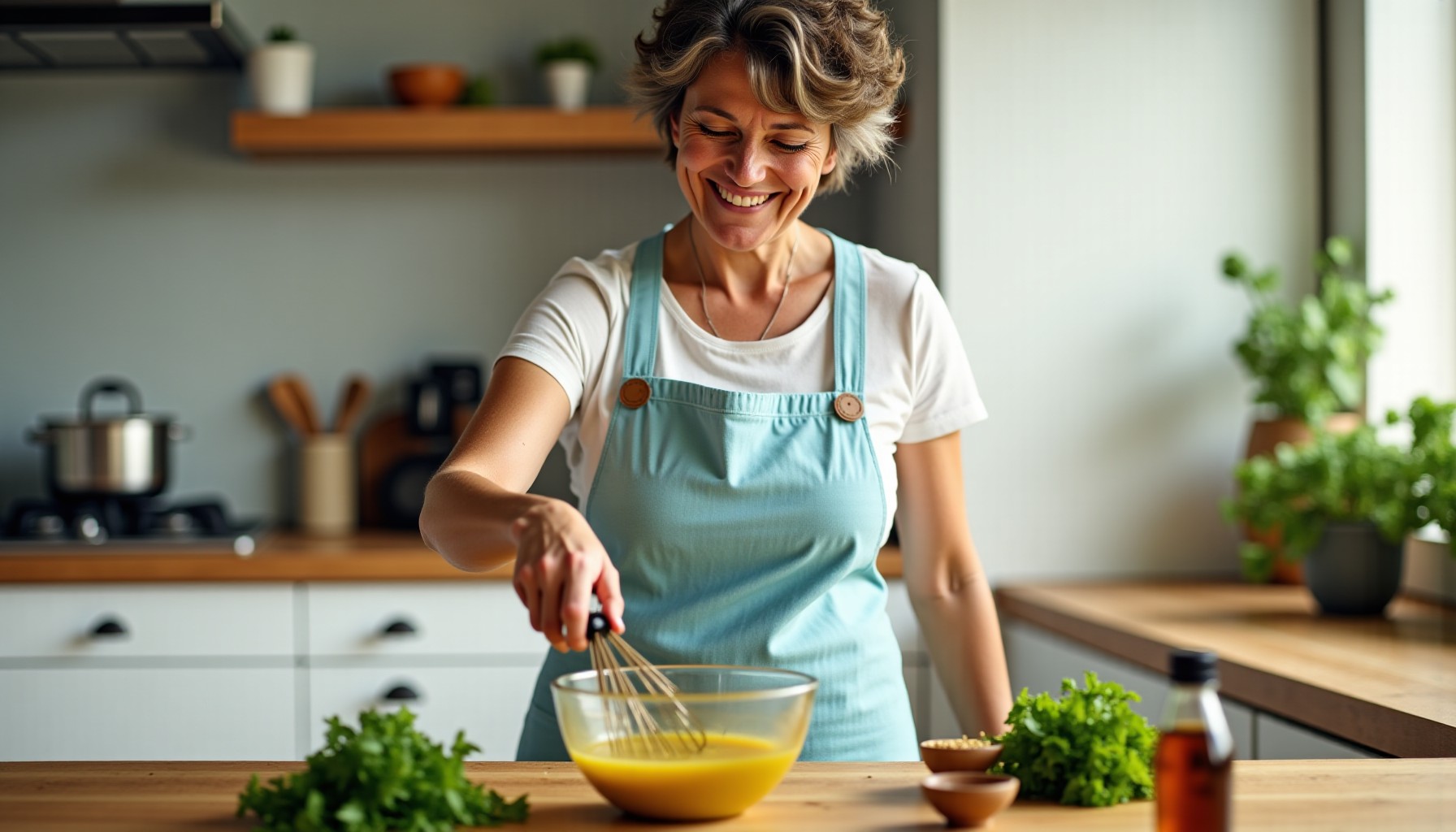 Préparez une vinaigrette à la moutarde savoureuse en un rien de temps