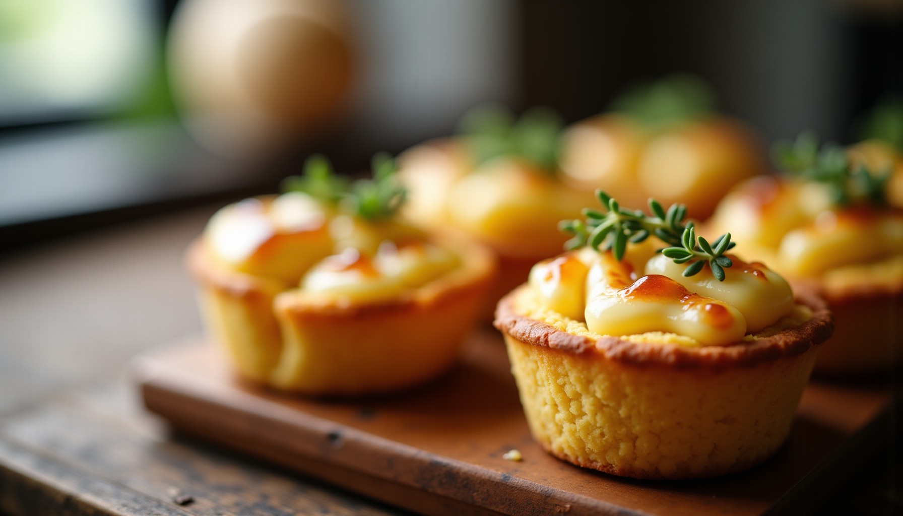 Mini-cakes aux deux fromages : une délicieuse recette pour les amateurs de saveurs fromagères
