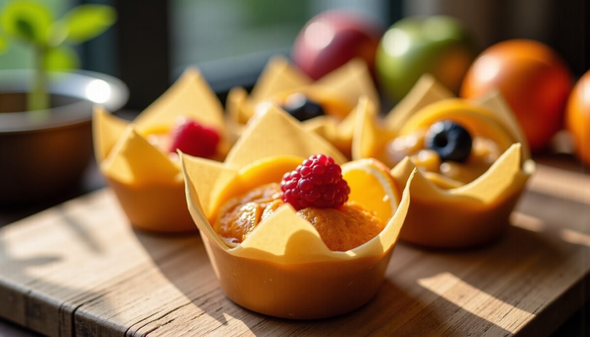 Papillotes de fruits à l'orange : une recette légère et savoureuse pour une gourmandise saine