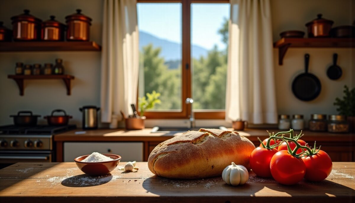 Découvrez la recette espagnole authentique du pain à la tomate et à l'ail, un délice savoureux à partager
