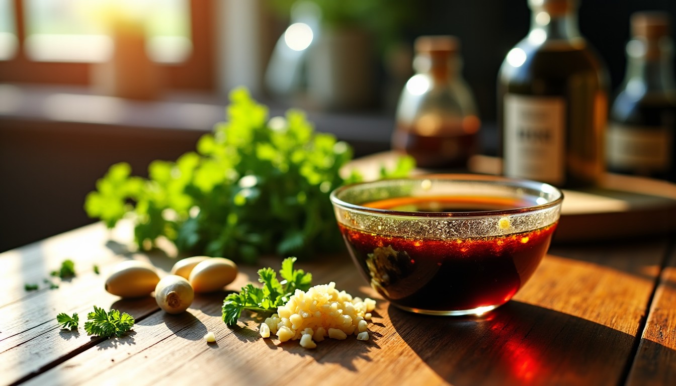 Recette Express de Vinaigrette à la Sauce Soja : Simple et Savoureuse
