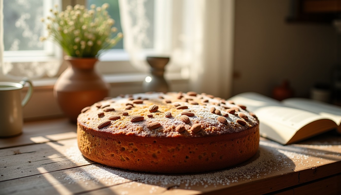 Délicieux gâteau moelleux aux amandes : suivez notre recette simple et gourmande