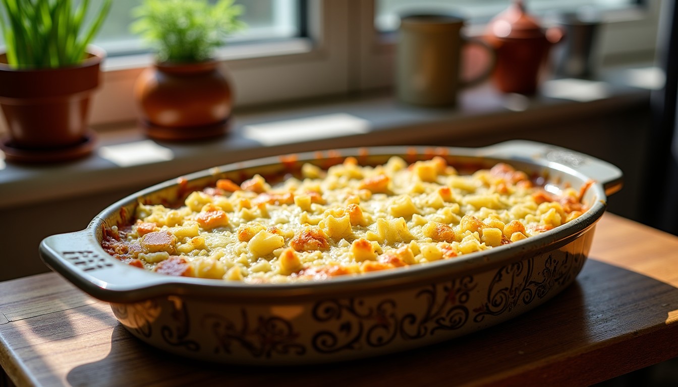 Délice fondant : gratin de poireaux à la raclette