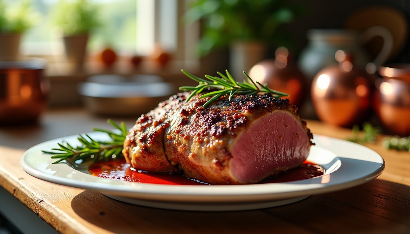 Rôti de veau fondant et parfumé cuit à basse température : la recette à ne pas manquer